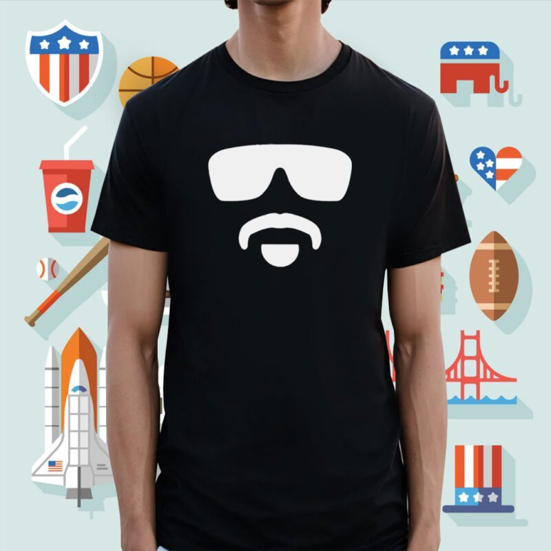 Hayden Travinski Moustache And Glasses Shirt