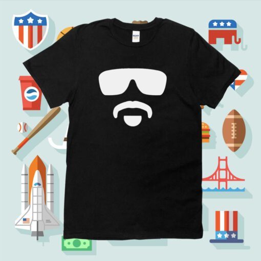 Hayden Travinski Moustache And Glasses Shirt