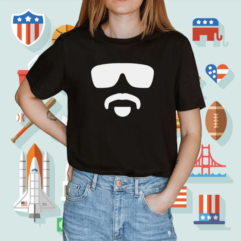 Hayden Travinski Moustache And Glasses Shirt