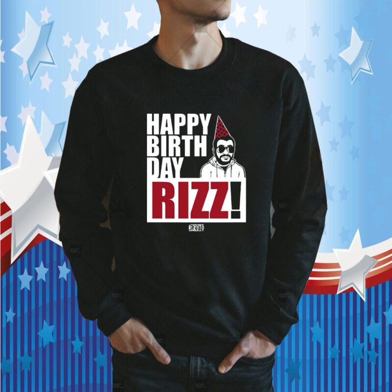 Happy Birthday Rizz Official Shirt