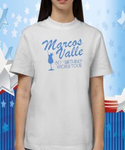 Marcos Valle, 80th Birthday World Tour Tee Shirt