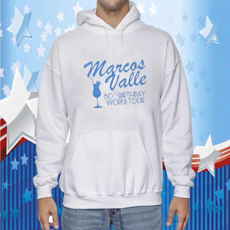 Marcos Valle, 80th Birthday World Tour Tee Shirt