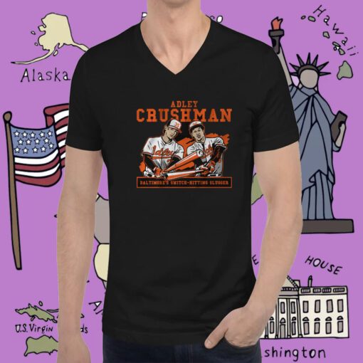 Adley Rutschman Crushman Baltimore Tee Shirt