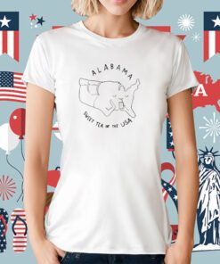 Alabama Sweet Tea Of The Usa Tee Shirt