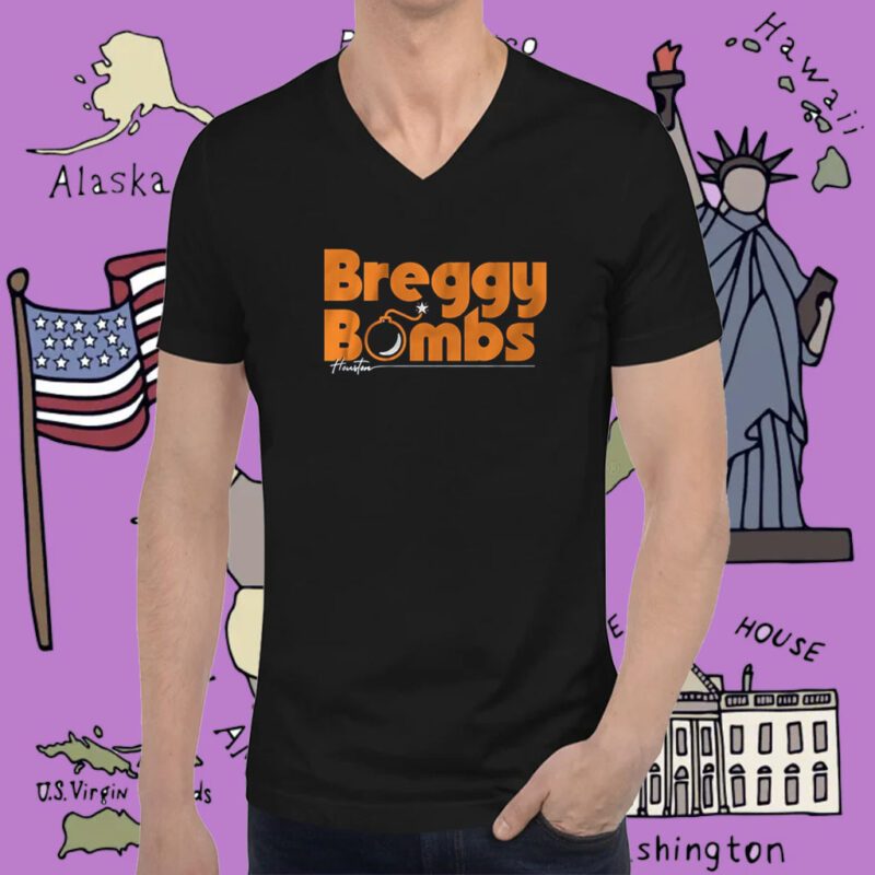 Alex Bregman Breggy Bombs Houston T-Shirt