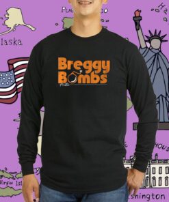 Alex Bregman Breggy Bombs Houston T-Shirt