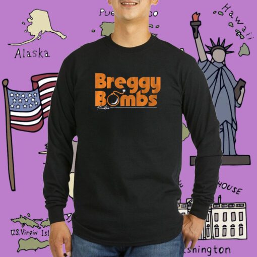 Alex Bregman Breggy Bombs Houston T-Shirt