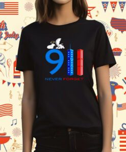 Angel Snoopy Memorial Day Never Forget 2023 T-Shirt