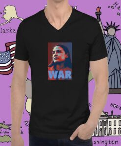 Aoc Ocasio-Cortez's Face War T-Shirt