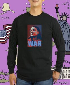 Aoc Ocasio-Cortez's Face War T-Shirt