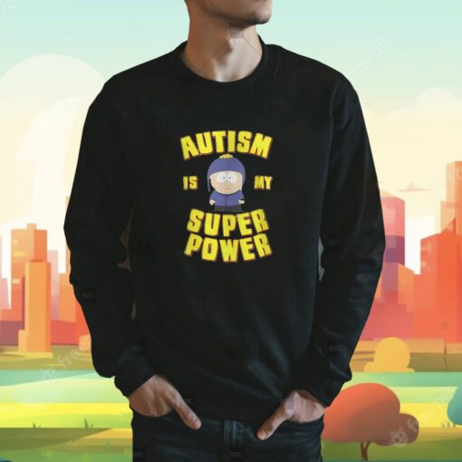 Autism Is My Super Power Tee Shirt