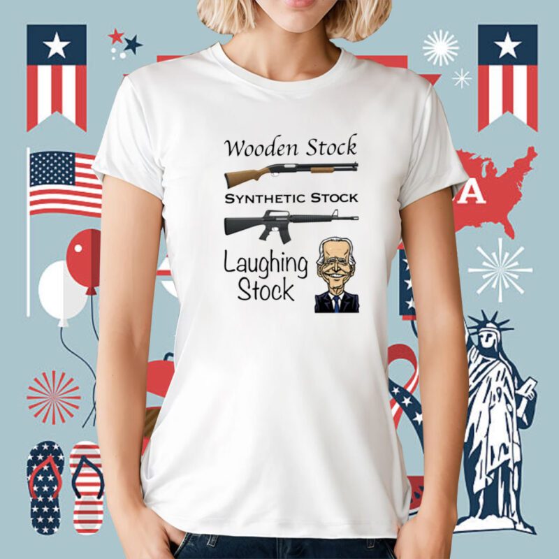 Biden Laughing Stock Tee Shirt