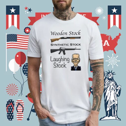 Biden Laughing Stock Tee Shirt