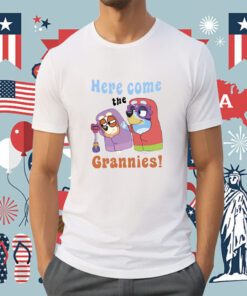 Bluey Here Come The Grannies T-Shirt