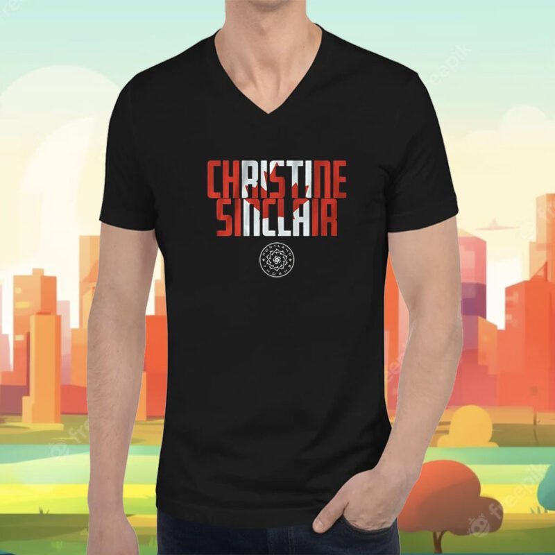 Christine Sinclair Canada Portland Thorns Tee Shirt