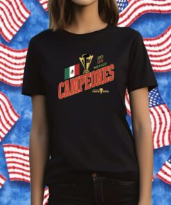 2023 Concacaf Copa Mexico Champions of the Gold-Cup T-Shirt