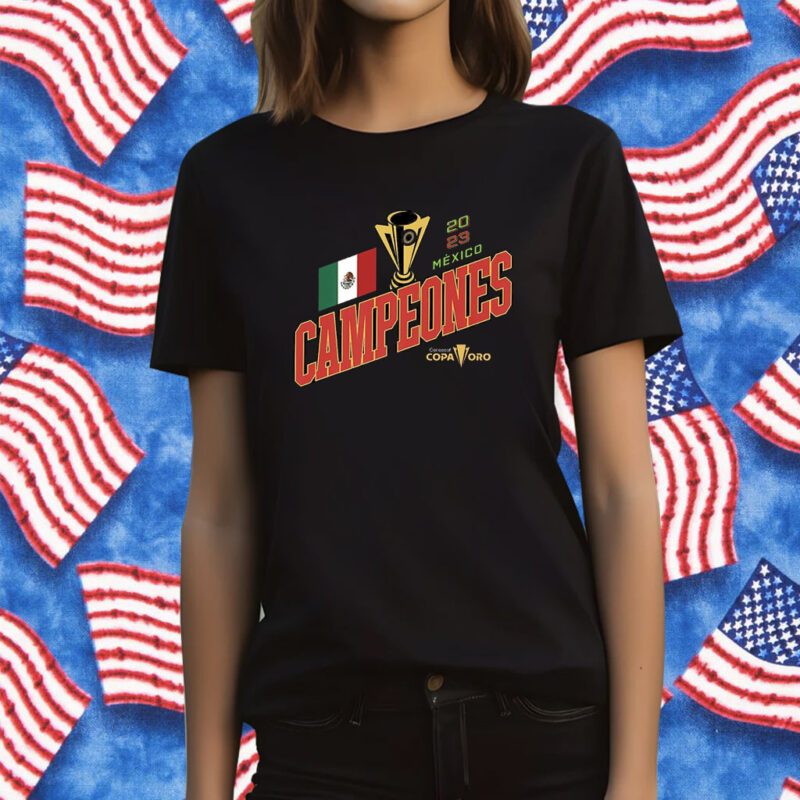 2023 Concacaf Copa Mexico Champions of the Gold-Cup T-Shirt