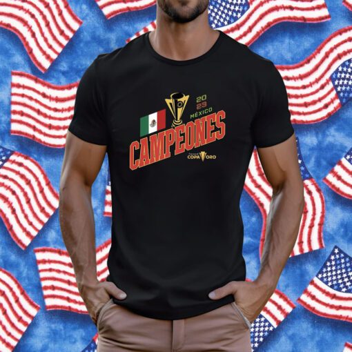 2023 Concacaf Copa Mexico Champions of the Gold-Cup T-Shirt