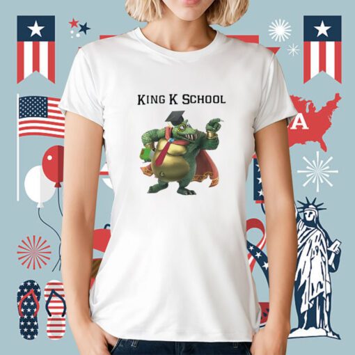 Crocodiles King K School Tee Shirt