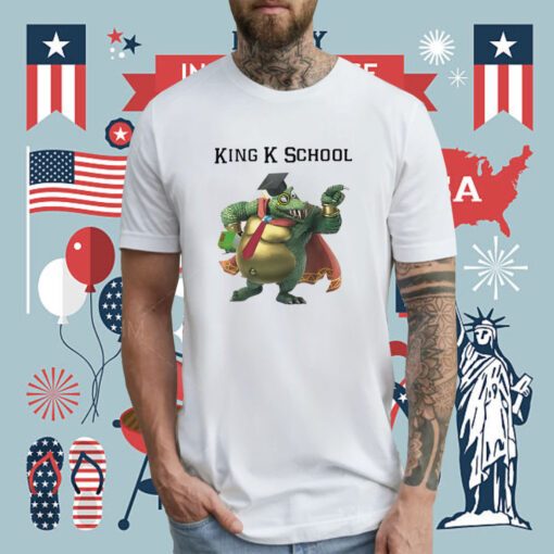 Crocodiles King K School Tee Shirt