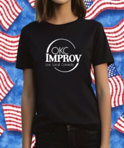 David Ghosttyped Okc Improv Live Local Comedy T-Shirt