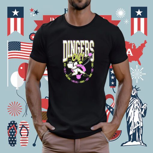 Dingers Only 2023 T-Shirt