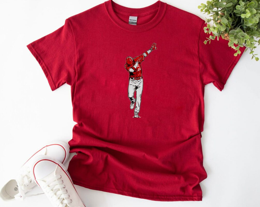 Elly De La Cruz Home Run Dab Cincinnati Tee Shirt