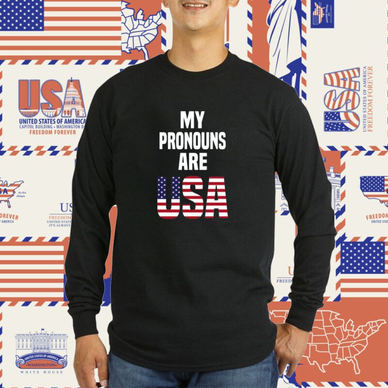 Enes Freedom My Pronouns Are USA Tee Shirt