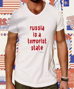 Frank Wilde Russia Is A Terrorist State O.K.Ua Tee Shirt