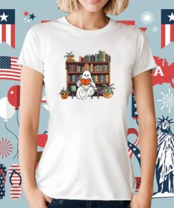Ghost Pumpkin Bookworm Shirt