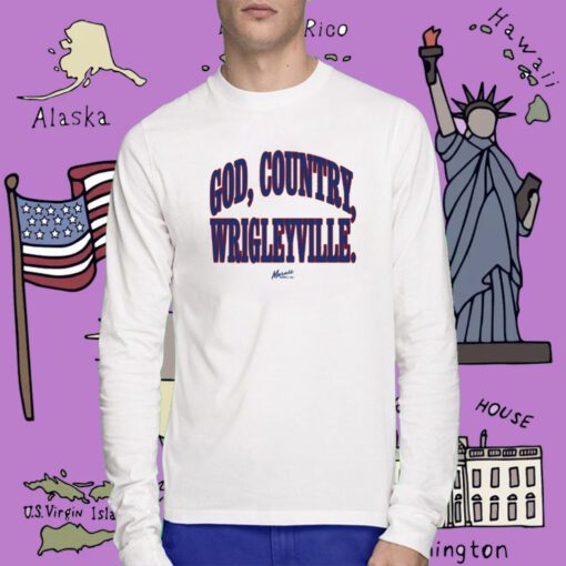 God Country Wrigleyville Tee Shirt