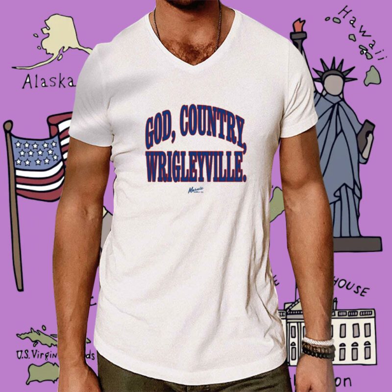 God Country Wrigleyville Tee Shirt