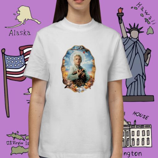 Good Omens Aziraphale Tea Cup Tee Shirt