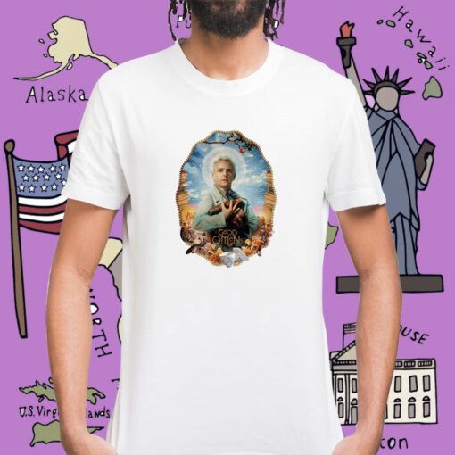 Good Omens Aziraphale Tea Cup Tee Shirt