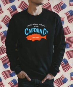 I Had A Religious Awakening At The Captain D's Est 1969 T-Shirt