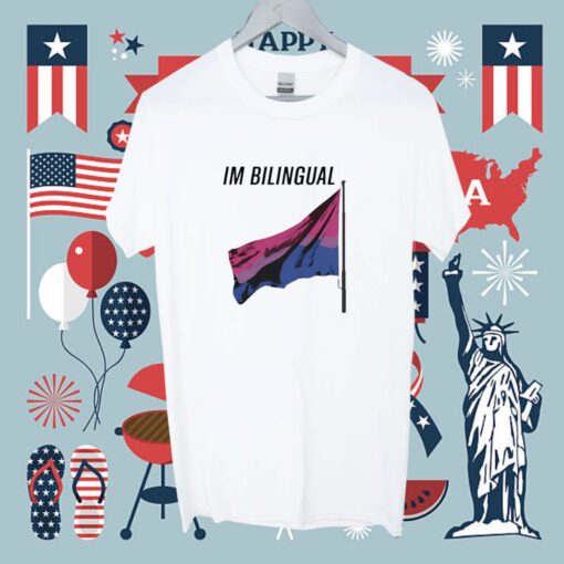 I’m Bilingual Flag Tee Shirt