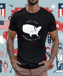 Indiana Popcorn Maker Of The Usa Tee Shirt