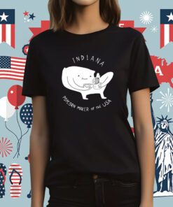 Indiana Popcorn Maker Of The Usa Tee Shirt