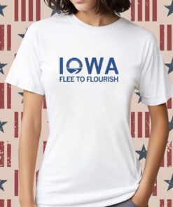 Iowa Flee to Flourish T-Shirt