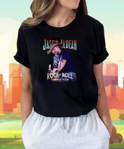 Jason Aldean Rock N’ Roll Cowboy Tour Tee Shirt