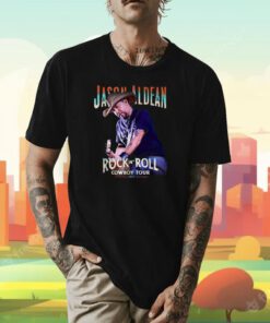 Jason Aldean Rock N’ Roll Cowboy Tour Tee Shirt