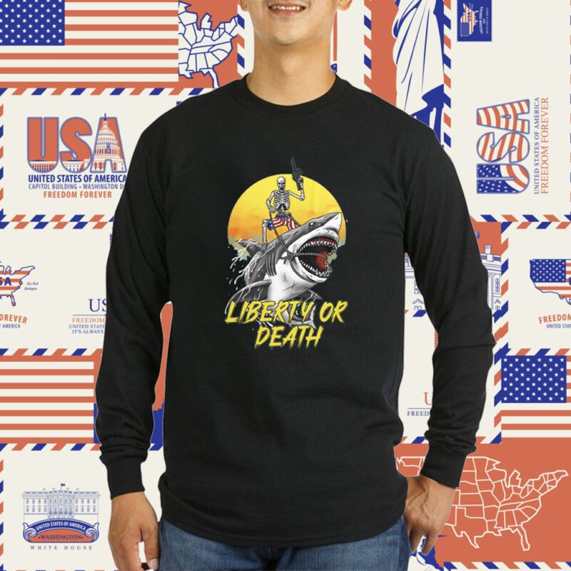 Jaws of Liberty or Death Tee Shirt