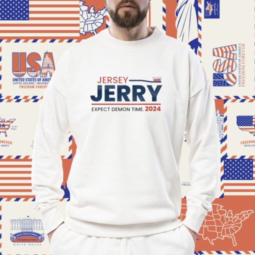 Jersey Jerry Expect Demon Time 2024 Tee Shirt