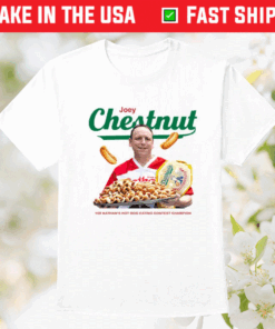 Joey Chestnut Nathan’s Hot Dog Eating Contest Tee Shirt