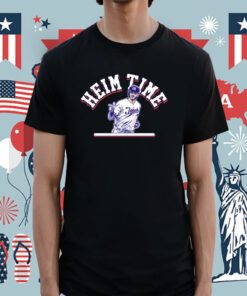 Jonah Heim Time Texas Baseball Tee Shirt