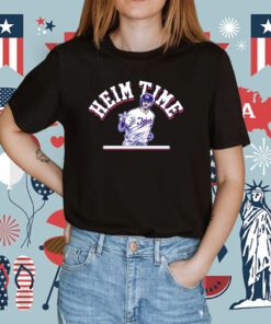 Jonah Heim Time Texas Baseball Tee Shirt