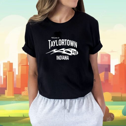 Jonathan Taylor Welcome To Taylortown Indiana Tee Shirt