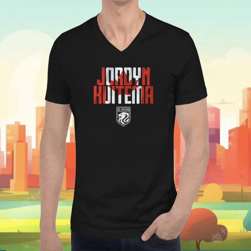 Jordyn Huitema Canada Ol Reign Tee Shirt