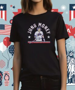 Josh Jung Money Texas Baseball T-Shirt