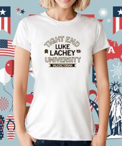 Luke Lachey Tight End University Valedictorian Tee Shirt